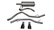 Load image into Gallery viewer, Corsa Performance 3 Inch Cat-Back Exhaust 4 Inch Black Pro-Series Slash Cut Twin Tip 09-23 RAM 1500 140.5 Inch Wheel Base (21139BLK)