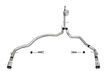 Load image into Gallery viewer, Corsa Performance 3.0 Inch Dual Rear Exit Catback Exhaust System with Flat Cut 4.0 Inch Dual Wall Tips Xtreme Sound Level 21-25 Ford F-150 145 Inch Wheel Base (21149)