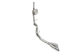 Corsa Performance 3.0 Inch Single Side Exit Catback Exhaust System with Twin 4.0 Inch Pro Series Tips Xtreme Sound Level 21-25 Ford F-150 157 Inch Wheel Base (21151)