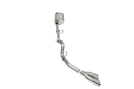 Corsa Performance 3.0 Inch Single Side Exit Catback Exhaust System with Twin 4.0 Inch Pro Series Tips 21-25 Ford F-150 EcoBoost 141 Inch Wheel Base (21163)