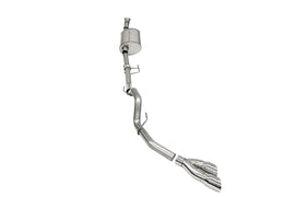 Corsa Performance 3.0 Inch Single Side Exit Catback Exhaust System with Twin 4.0 Inch Pro Series Tips 21-25 Ford F-150 EcoBoost 145 Inch Wheel Base (21166)