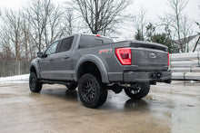 Load image into Gallery viewer, Corsa Performance 3.0 Inch Dual Rear Exit Catback Exhaust System with Flat Cut 4.0 Inch Dual Wall Tips 21-25 Ford F-150 EcoBoost 145 Inch Wheel Base (21167)