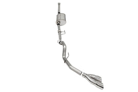 Corsa Performance 3.0 Inch Single Side Exit Catback Exhaust System with Twin 4.0 Inch Pro Series Tips 21-25 Ford F-150 EcoBoost 157 Inch Wheel Base (21169)