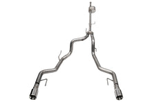 Load image into Gallery viewer, Corsa Performance 3.0 Inch to 2.75 Inch Dual Rear Exit Cat-back Exhaust System with 4.0 Inch Polished Straight Cut Tips Xtreme Sound Level 22-25 Ford F-150 Tremor 145 Inch Wheel Base (21183)