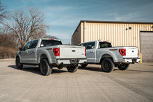 Load image into Gallery viewer, Corsa Performance 3.0 Inch to 2.75 Inch Dual Rear Exit Cat-back Exhaust System with 4.0 Inch Polished Straight Cut Tips 21-25 Ford F-150 Tremor 145 Inch Wheel Base (21185)