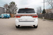 Load image into Gallery viewer, Corsa Performance 2.5 Inch Dual Rear Exit Cat-Back Exhaust System with Single 4.5 Inch Black PVD Pro-Series Tips 11-24 Dodge Durango (21186BLK)