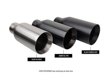 Load image into Gallery viewer, Corsa Performance 3.0 Inch Dual Rear Exit Catback Exhaust System with Flat Cut 5.0 Inch Dual Wall Black Powder Coat Tips 21-24 Dodge RAM TRX 144.6 Inch Wheel Base (21190BPC)