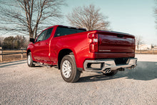 Load image into Gallery viewer, Corsa Performance 3.0 Inch - 2.5 Inch Cat-Back Dual Rear Exit Exhaust System with Twin 4.0 Inch Black Powder Coat Pro-Series Tips 19-24 Chevrolet Silverado/GMC Sierra 1500 5.3L 147.5 Inch Wheel Base (21199BPC)