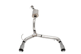 Corsa Performance 2.75 Inch Cat-Back Single Side Exit Exhaust System with Single 4.0 Inch Straight-Cut Polished Tips 21-25 Ford Bronco 2 Door (21204)