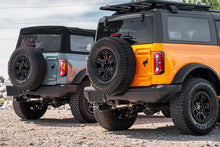 Load image into Gallery viewer, Corsa Performance 2.75 Inch Cat-Back Single Side Exit Exhaust System with Single 4.0 Inch Straight-Cut Black Powder Coat Tips 21-25 Ford Bronco 2 Door 2.7L (21208BPC)