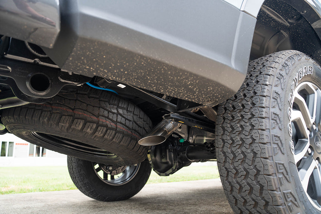 Corsa Performance 3 Inch Cat-Back Exhaust,After Axle Exhaust Dump for Off-Road Use 24-25 Ford Ranger (21247)