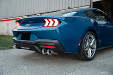 Load image into Gallery viewer, Corsa Performance 3.0 Inch Dual Rear Exit Axle-Back with Twin 4.0 Inch Polished Straight Cut Tips 24-25 Ford Mustang GT (21262)