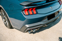 Load image into Gallery viewer, Corsa Performance 3.0 Inch Dual Rear Exit Cat-Back with Twin 4.5 Inch Polished Slash Pro-Series Tips 24-25 Ford Mustang Dark Horse (21265)