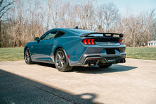 Load image into Gallery viewer, Corsa Performance 3.0 Inch Dual Rear Exit Cat-Back with Twin 4.5 Inch Black PVD Straight Pro-Series Tips 24-25 Ford Mustang Dark Horse (21266BLK)