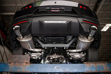 Load image into Gallery viewer, Corsa Performance 3.0 Inch Dual Rear Exit Cat-Back Exhaust System with 4.5 Inch Black PVD Straight Cut Tips 24-25 Ford Mustang GT (21275BLK)