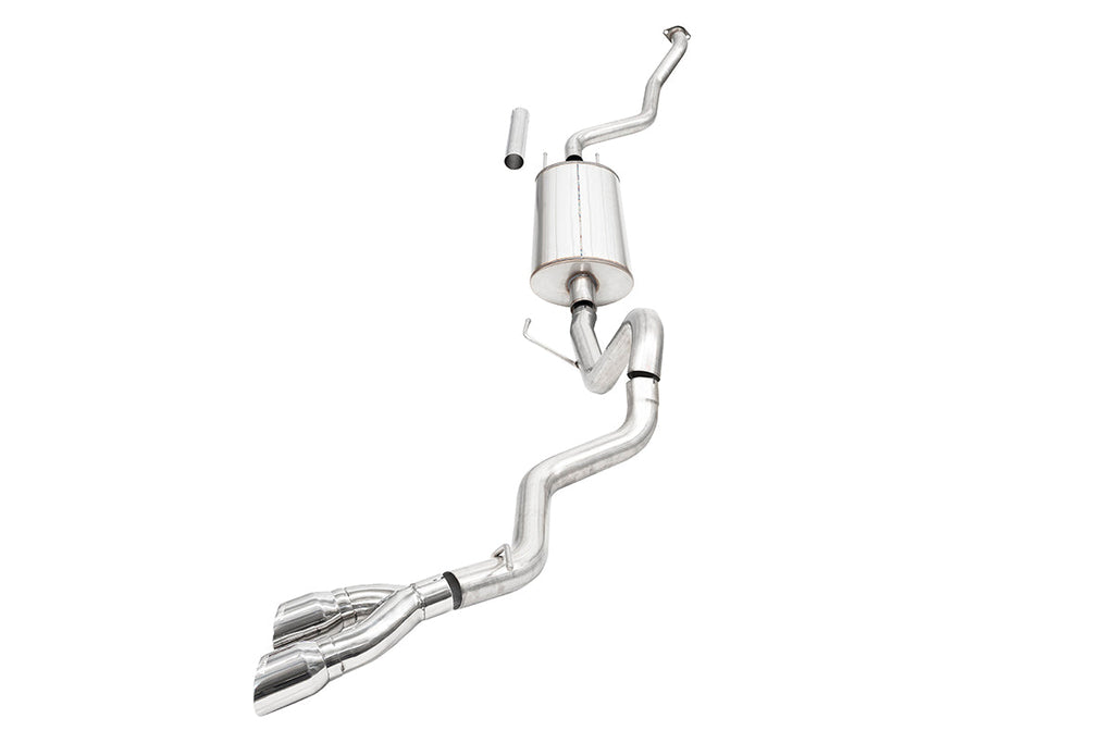 Corsa Performance 3.0 Inch Cat-Back 4.0 in Twin Tips 24-Present Toyota Tacoma 2.4L Turbo (21306)
