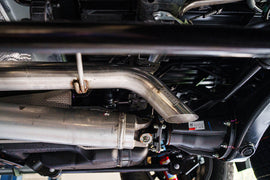 Corsa Performance 3 Inch Sport Cat-Back Exhaust, Custom Tuned Muffler, Trail Ready Exhaust Dump 24-25 Toyota Tacoma (21307)