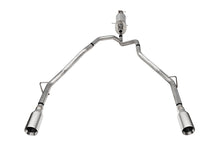 Load image into Gallery viewer, Corsa Performance 2.5 Inch Stainless Steel Sport Cat-back, RSC No Drone Technology, Dual Rear Exit with 5.0 Inch Polished Tips 25-26 RAM 1500 144.5 Inch/153.5 Inch Wheel Base (21309)