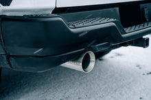 Load image into Gallery viewer, Corsa Performance 2.5 Inch Stainless Steel Sport Cat-back, RSC No Drone Technology, Dual Rear Exit with 5.0 Inch Gunmetal Tips 25-26 RAM 1500 144.5 Inch/153.5 Inch Wheel Base (21309GNM)