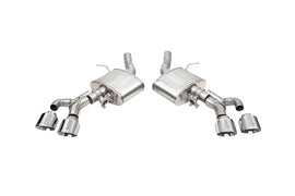 Corsa Performance 3 Inch Axle-Back Exhaust with Dual Mode Active Exhaust; Dual Rear Exit with Twin 4.5 Inch Pro Series Tips 22-25 Cadillac CT4 V Blackwing (21319)