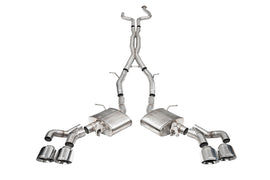 Corsa Performance 3 Inch Cat-Back Exhaust with Dual Mode Active Exhaust; Double X-Pipe, Dual Rear Exit with Twin 4.5 Inch Pro Series Tips 22-25 Cadillac CT5 V Blackwing (21320)
