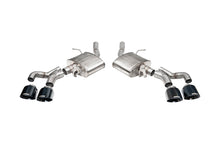 Load image into Gallery viewer, Corsa Performance 3 Inch Axle-Back Exhaust with Dual Mode Active Exhaust; Dual Rear Exit with Twin 4.5 Inch Pro Series Black Tips 22-25 Cadillac CT5 V Blackwing (21322BLK)