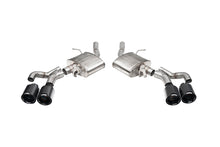 Load image into Gallery viewer, Corsa Performance 3 Inch Axle-Back Exhaust with Dual Mode Active Exhaust; Dual Rear Exit with Twin 4.5 Inch CarbonBlack Tips 22-25 Cadillac CT5 V Blackwing (21322CFBLK)