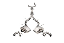 Load image into Gallery viewer, Corsa Performance 3 Inch Cat-Back Exhaust with Dual Mode Active Exhaust; Double X-Pipe, Dual Rear Exit , Uses Factory Bezels 20-25 Cadillac CT5 V (21323)