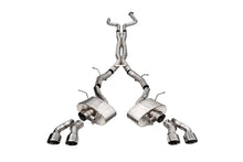 Load image into Gallery viewer, Corsa Performance 3 Inch Cat-Back Exhaust with Dual Mode Active Exhaust; Double X-Pipe, Dual Rear Exit with Twin 4.5 Inch Pro Series Tips 20-25 Cadillac CT5 V (21326)