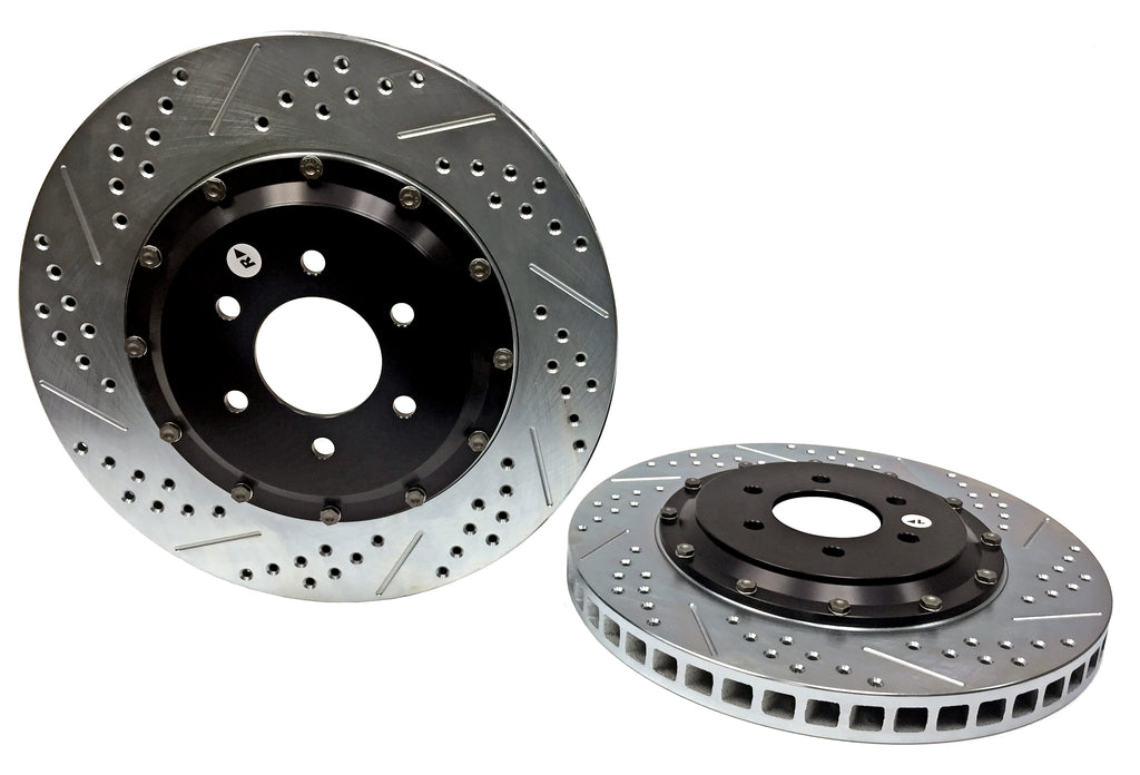 Baer Brakes EradiSpeed+ Rear 2-piece Performance Brake Rotors, SDZ (2142006)
