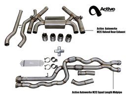 Active AutoWerke F87 M2C Exhaust Bundle (11-810CB)