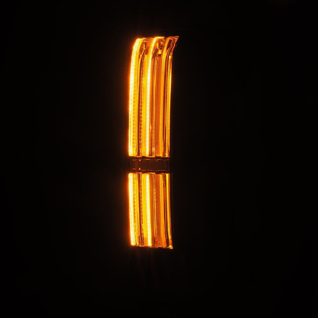 22-25 Toyota Tundra NOVA-Series Prismatic LED Tail Lights Alpha-Black