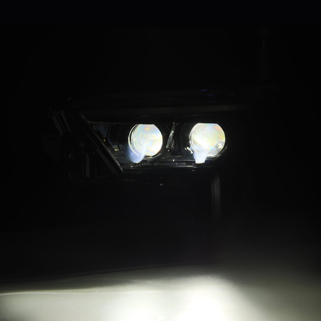 22-25 Toyota Tundra/Sequoia LUXX-Series LED Projector Headlights Alpha-Black