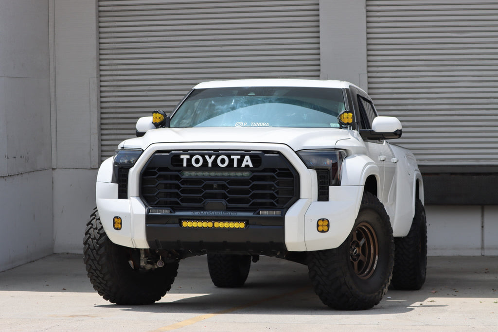 22-25 Toyota Tundra/Sequoia LUXX-Series LED Projector Headlights Black