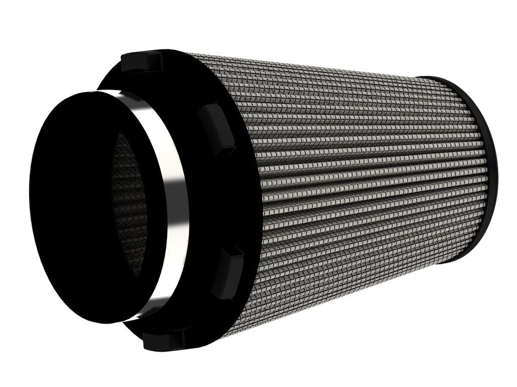 aFe Power MagnumFLOW Pro DRY S Air Filter 4in F x 6in B x 4in T (Inverted) x 7in H (22-91201D)