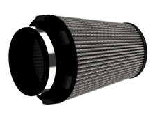 Load image into Gallery viewer, aFe Power MagnumFLOW Pro DRY S Air Filter 4in F x 6in B x 4in T (Inverted) x 7in H (22-91201D)