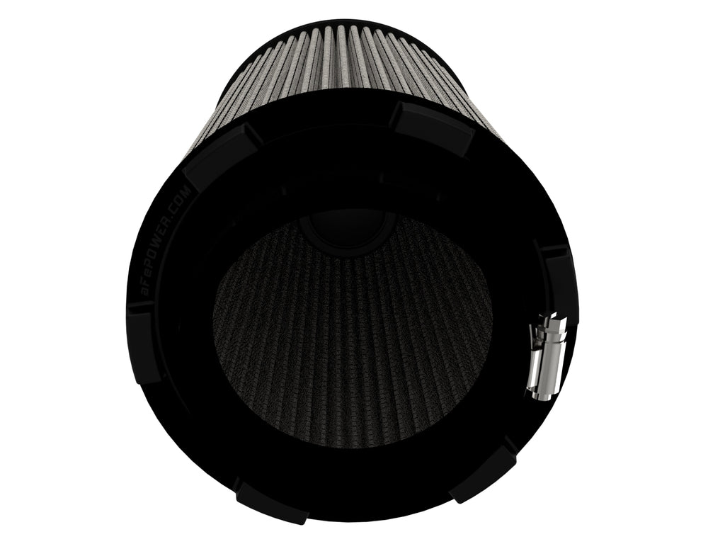 aFe Power MagnumFLOW Pro DRY S Air Filter 4in F x 6in B x 4in T (Inverted) x 7in H (22-91201D)