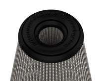 Load image into Gallery viewer, aFe Power MagnumFLOW Pro DRY S Air Filter 4in F x 6in B x 4in T (Inverted) x 7in H (22-91201D)
