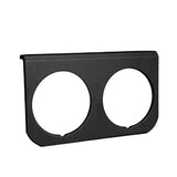 AutoMeter 2-1/16in Black 2-Hole Gauge Panel (2237)