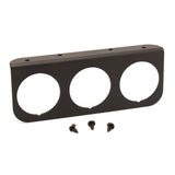 AutoMeter 2-1/16in Black 3-Hole Gauge Panel (2238)