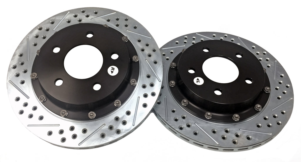 Baer Brakes EradiSpeed+ Rear 2-piece Performance Brake Rotors, SDZ (2262001)