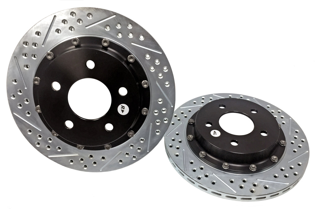 Baer Brakes EradiSpeed+ Rear 2-piece Performance Brake Rotors, SDZ (2262001)
