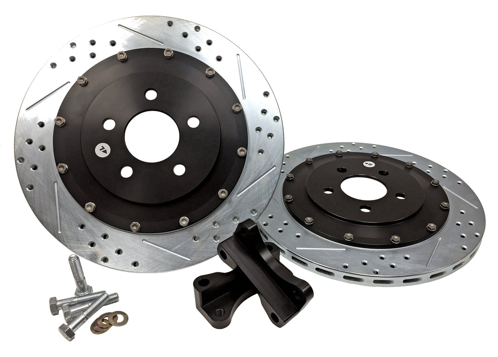 Baer Brakes EradiSpeed+ Rear 2-piece Performance Brake Rotors, SDZ (2262019)