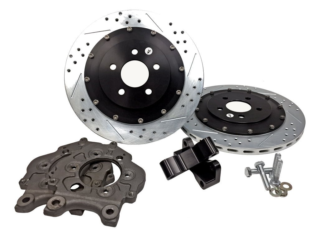 Baer Brakes EradiSpeed+ Rear 2-piece Performance Brake Rotors, SDZ (2262022)
