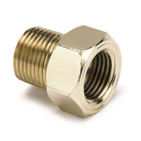 AutoMeter 3/8in Brass NPT Mechanical Temp Adapter (2263)