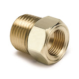 AutoMeter 1/2 inch NPT Male Brass for Mechanical Temp. Gauge Adapter (2264)