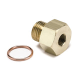 AutoMeter Metric Oil Pressure Adapter - 1/8in NPT to M16x1.5 (2268)