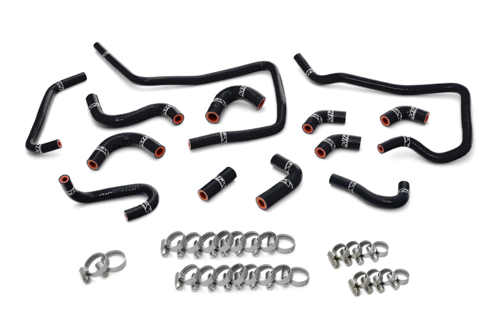 HPS Performance High Temp 3-ply Reinforced Silicone, Replaces OEM Ancillary Coolant Hoses (57-1805-BLK)