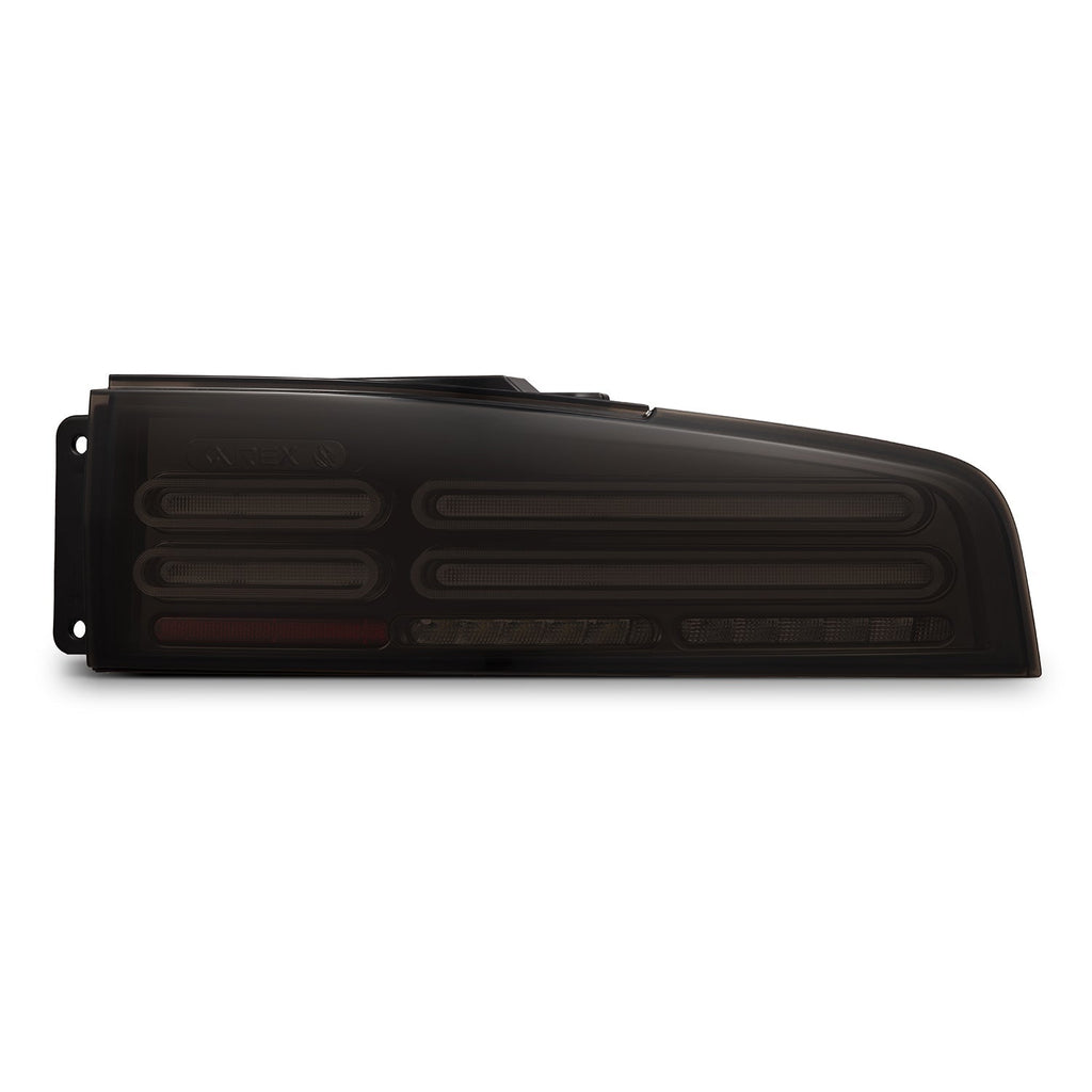 23-25 Nissan Z Quad-Loop Style NOVA-Series Prismatic LED Tail Lights Alpha-Black