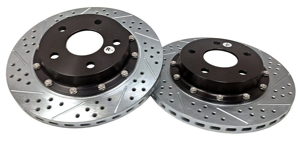 Baer Brakes EradiSpeed+ Front 2-piece Performance Brake Rotors, SDZ (2301013)